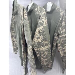 NEW Massif Army Combat Shirt Adult XL  Flame Resistant Digital Camo Lot Of 3.